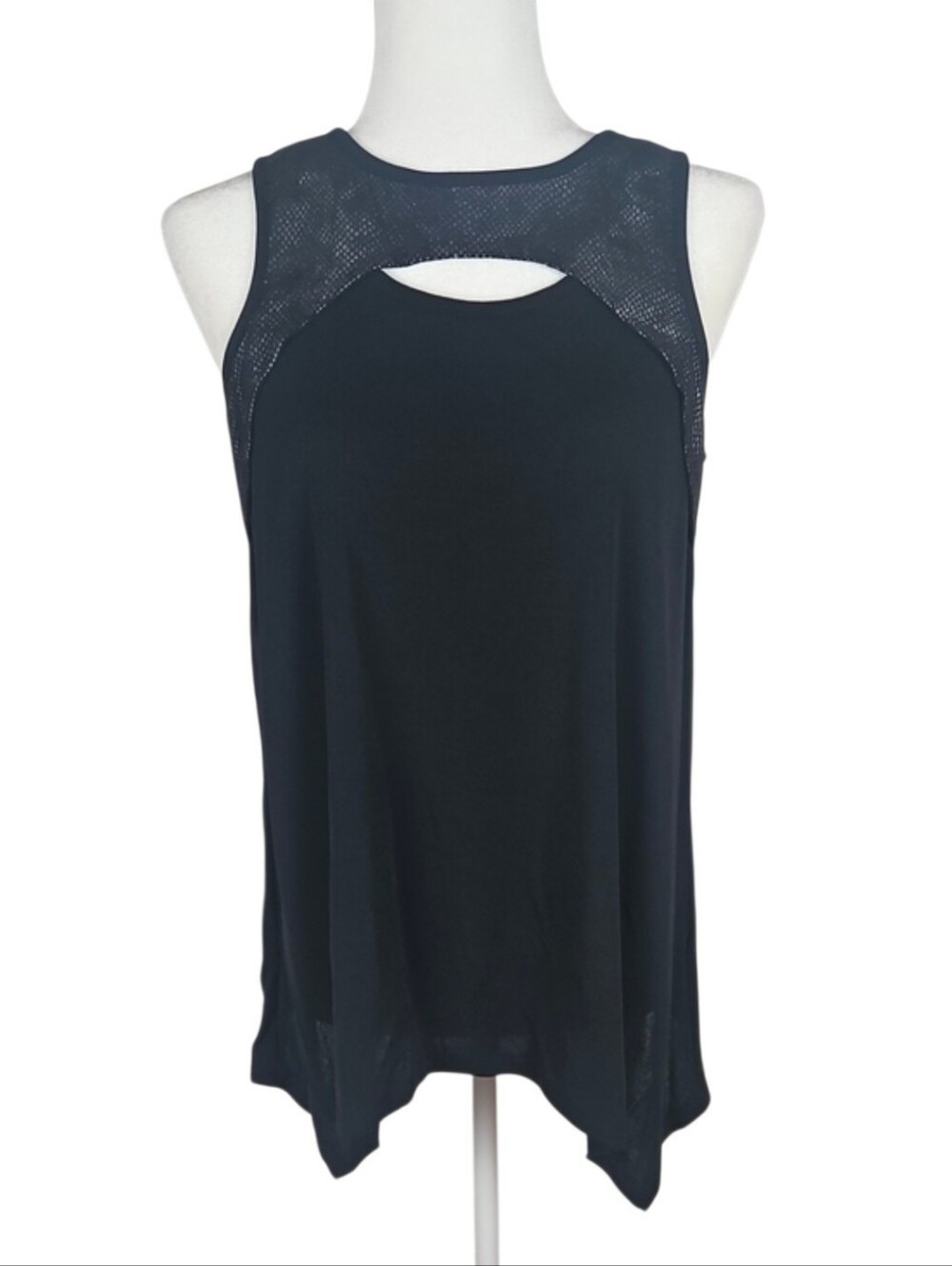 Witchery Snakeskin Detail Cutout Tank Top Goth Whimsigoth Dark Romance Vamp, S